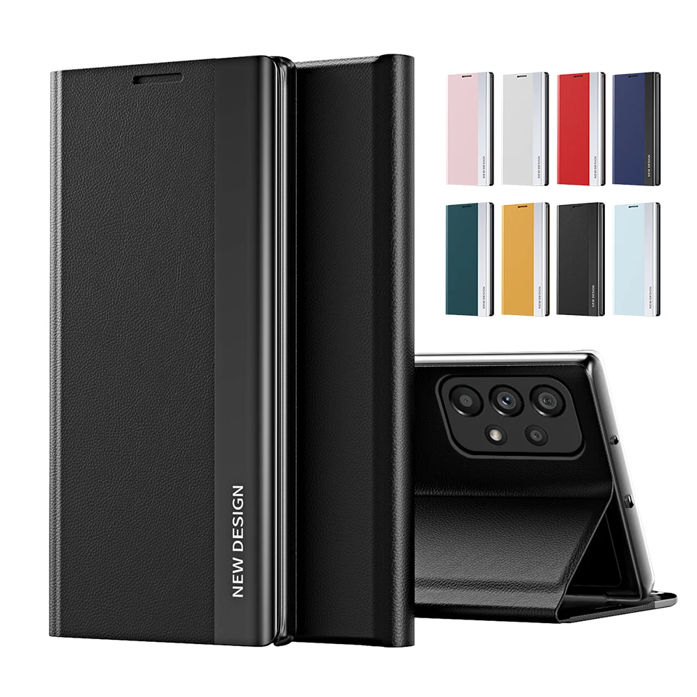 

For Samsung A53 5G Case Leather Flip Phone Cover For Samsung Galaxy A53 A 53 53A 5G Magnetic Stand Coque Fundas