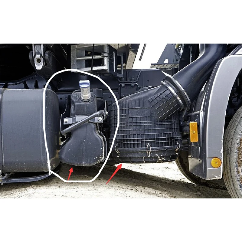 Игрушечный грузовик 1/14 бак мочевины G-6162 буксирная головка Tamiya 3363 3348 грязевая