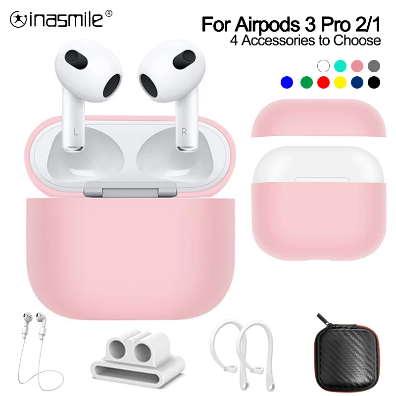 Чехол для беспроводных наушников Apple Airpods 3 Pro защитный чехол 6 в 1 аксессуары Air Pods 2