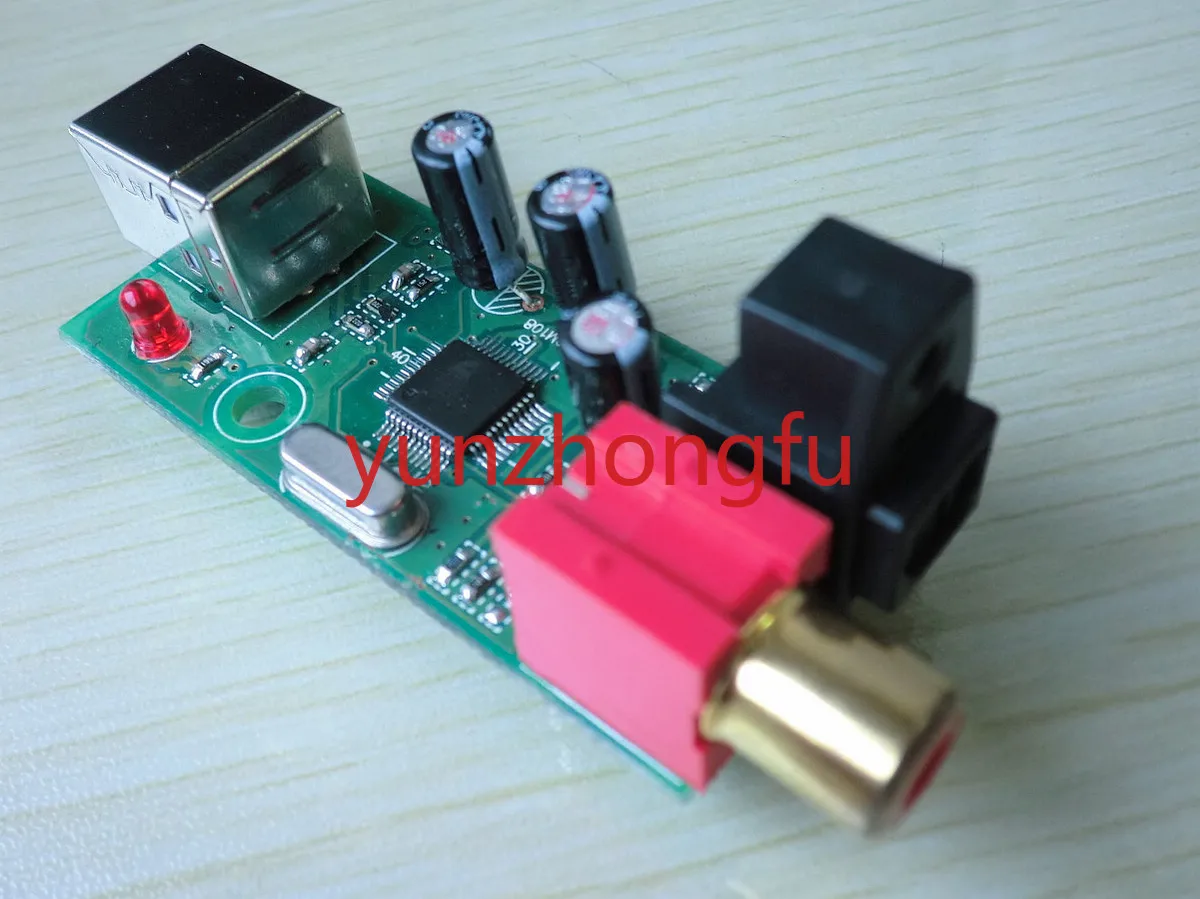 

Применимо к USB-звуковой карте USB к коаксиальному/оптическому волокну/конверсионной плате SPDIF/DTS/AC3