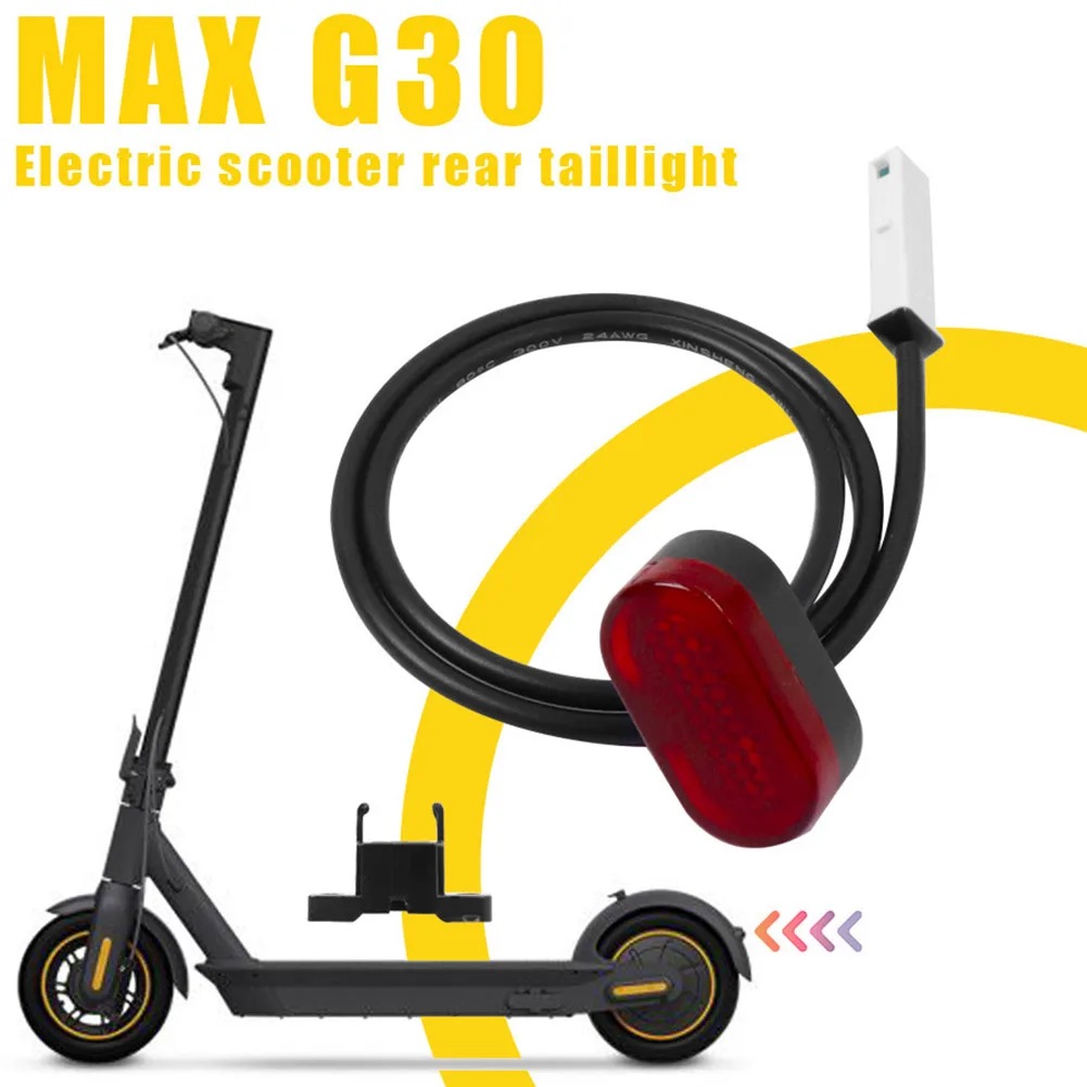 

1set Electric Scooter Rear Tail Light Lamp LED Tail Stoplight Brake Scooters Safety Light Hot Sale For Ninebot-MAX G30 E-scooter