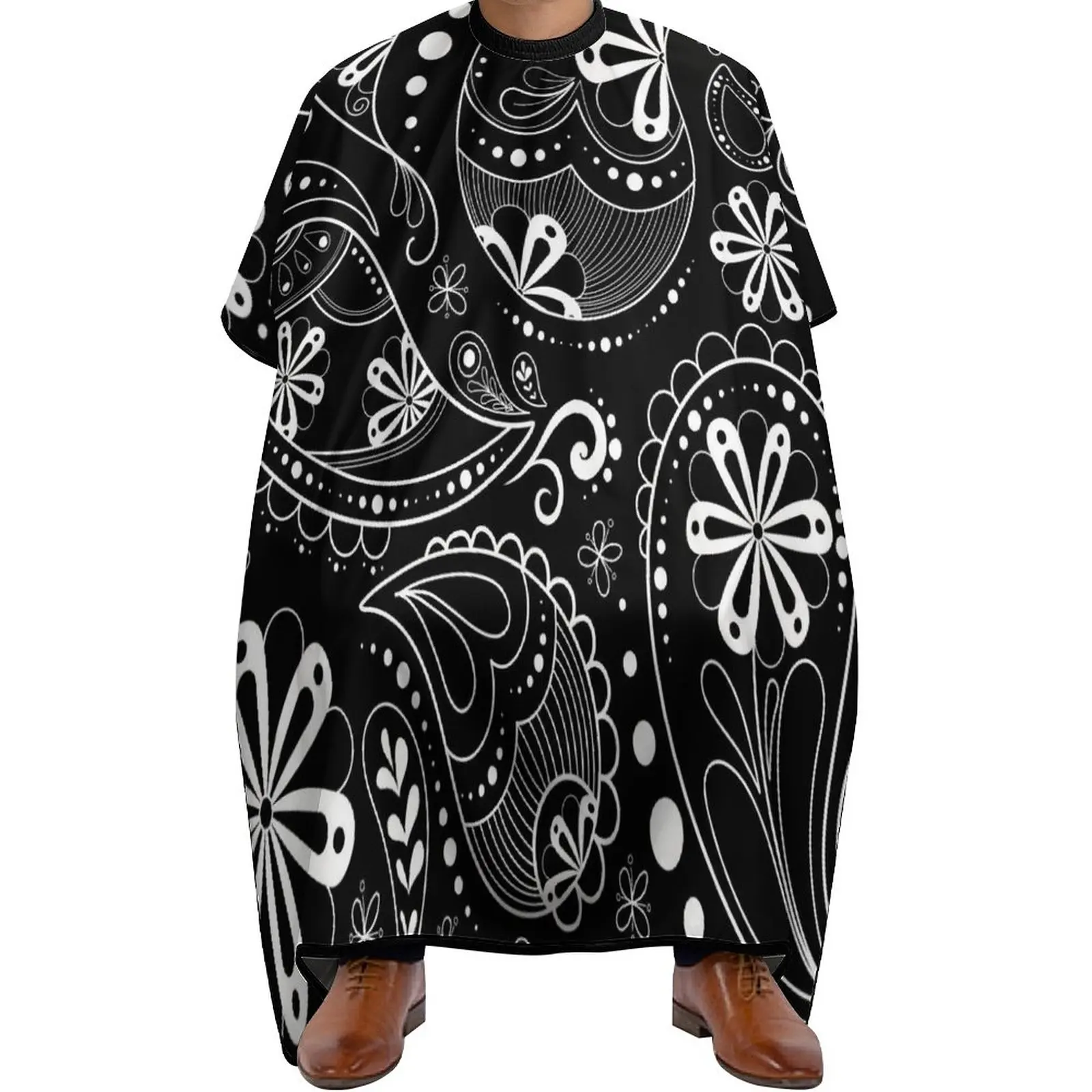 

Профессиональная парикмахерская накидка из полиэстера накидка для салона стрижки волос водонепроницаемый устойчивый к пятнам фартук для ...