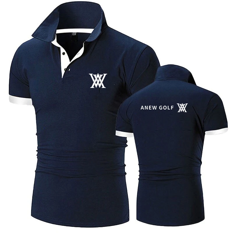 

Mens Polo Shirt Luxury Print Short Sleeve Polo Shirt Personality Slim Fit Business Tee Casual Golf Wear for Male