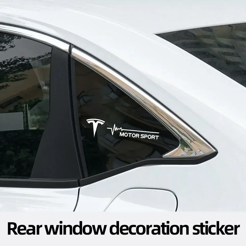 2 шт. ПВХ наклейка на окно автомобиля водонепроницаемые декоративные наклейки