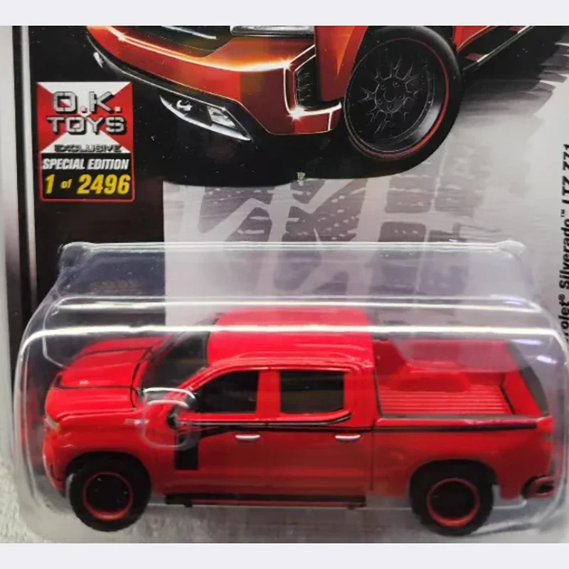Литье под давлением в масштабе 1:64 Thorod 2019 Silverado модель из сплава пикапа