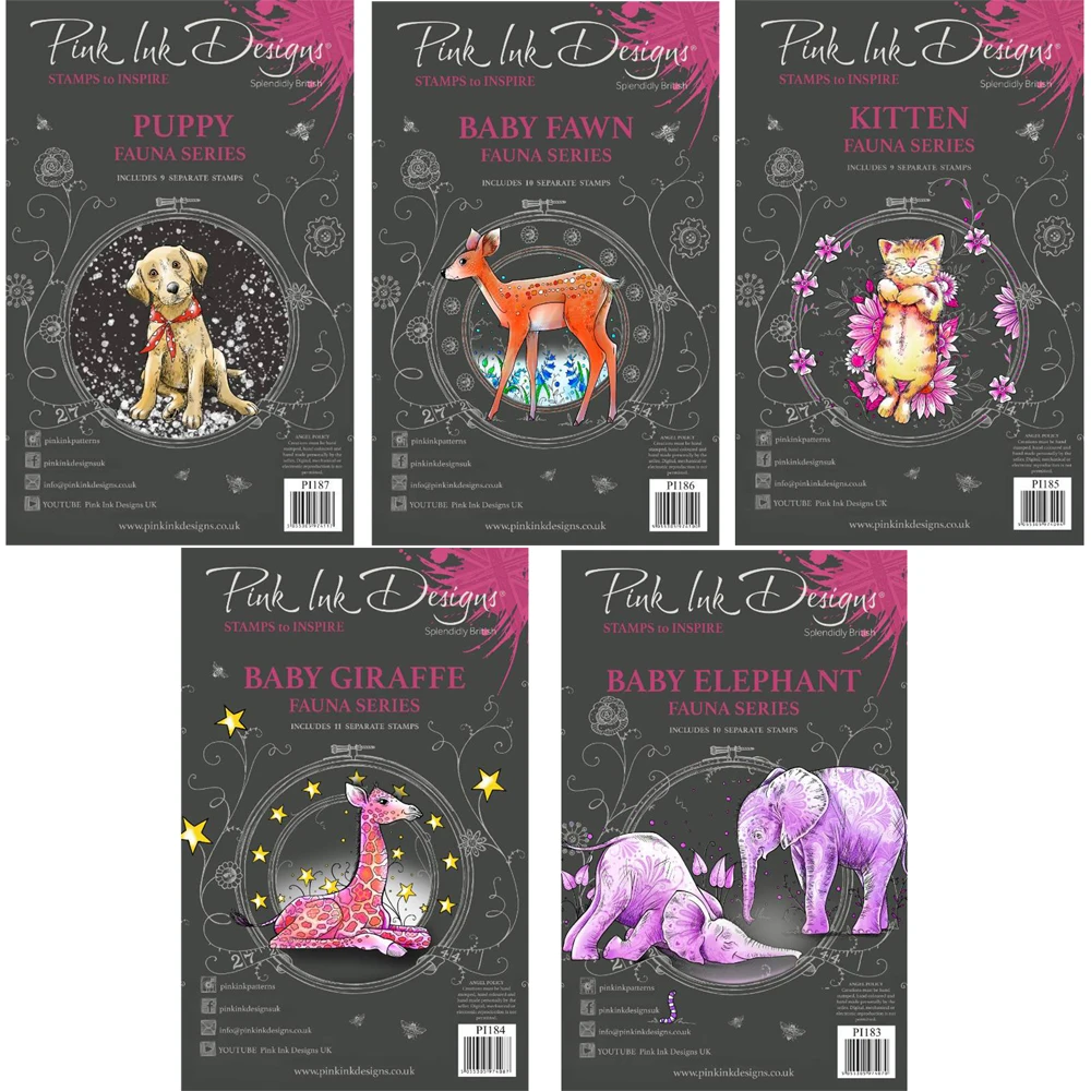 

New Animal Cute Clear Stamps No Cutting Dies For Diy Handmade Embossed Paper Card Decoration Photo Album Craft Stamps