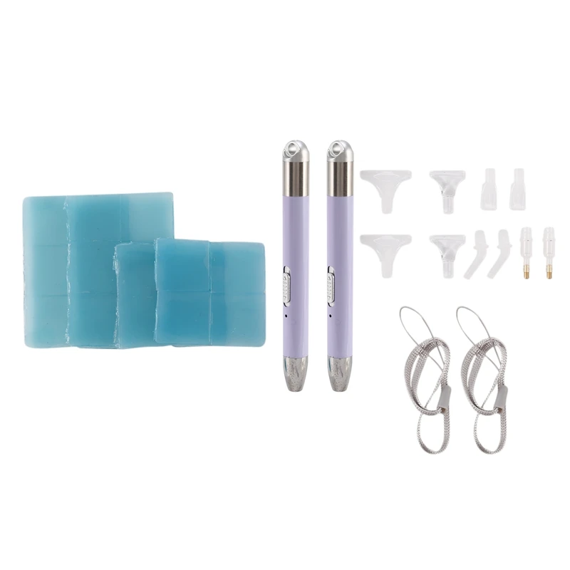 34 шт. алмазная живопись светодиодная дрель набор ручек инструменты с головками