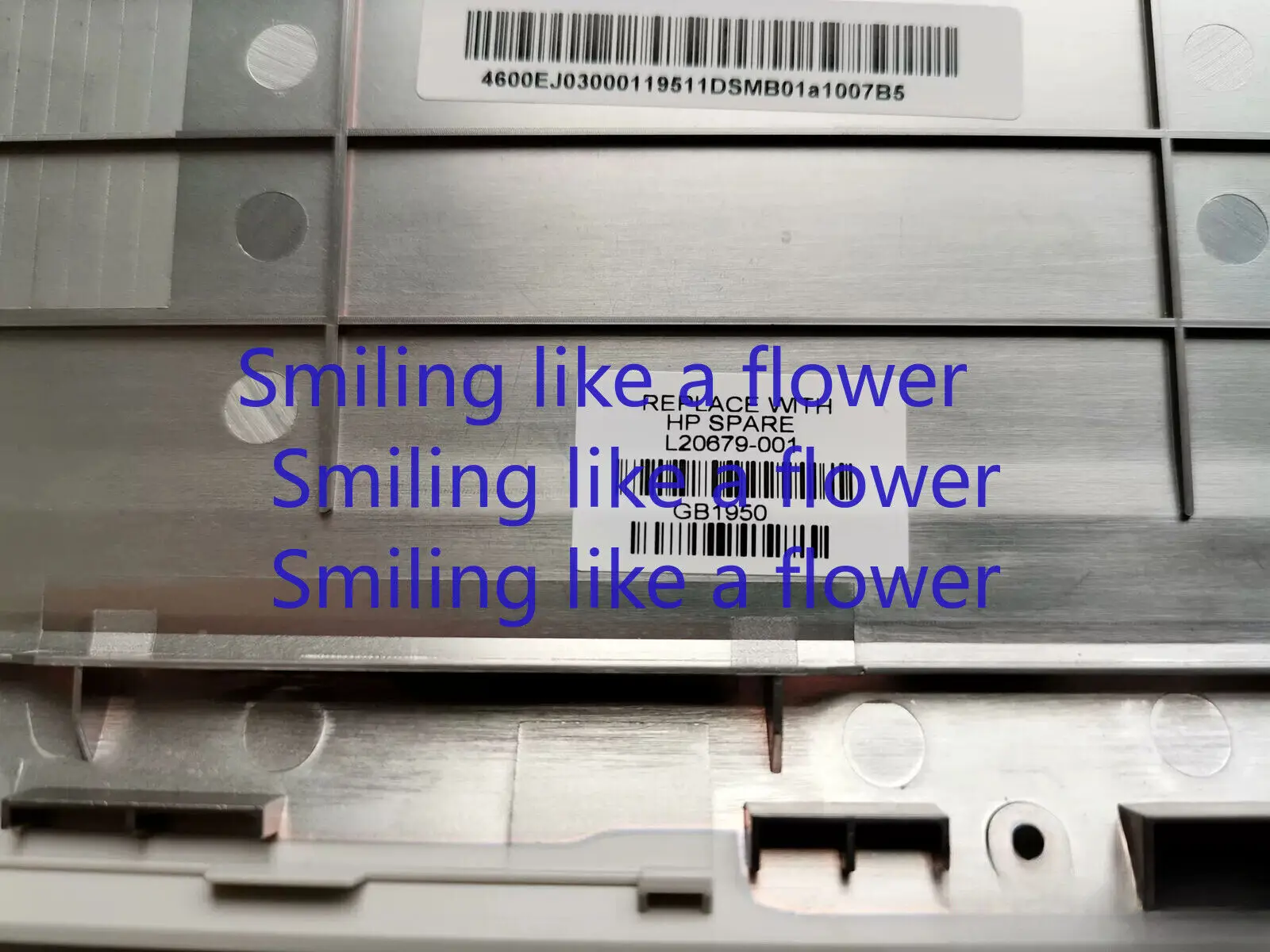 Нижняя крышка для HP ENVY X360 17-U M7-U L20679-001 Sivler нижняя