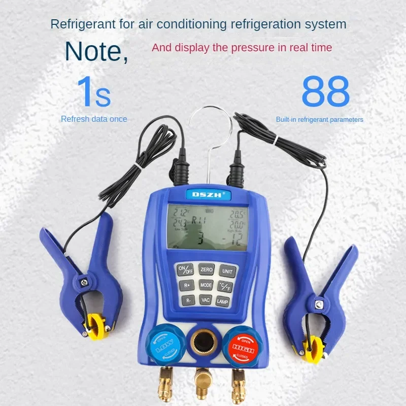 Электронный фторметр для кондиционирования воздуха цифровой дисплей термометр