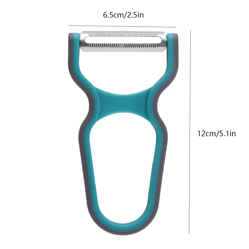 

Vegetable Peeler Set For Potato Fruit Non-Slip Home Kitchen Peeling Tool Random Color