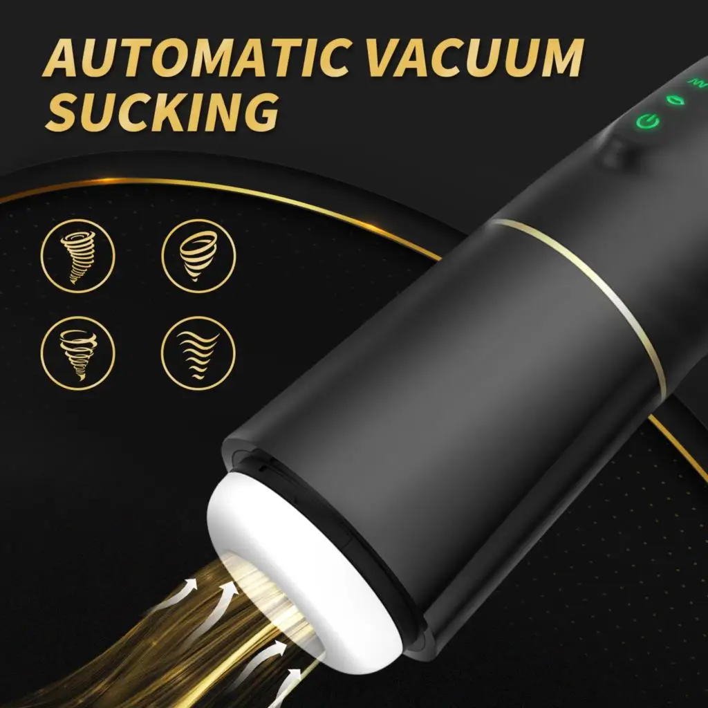 Automatic Masturbator Vacuum Sucking Oral Blowjob Sex Toy For Men Vagina Pocket Pussy Vibrating Penis Pump Masturbation Cup Male
