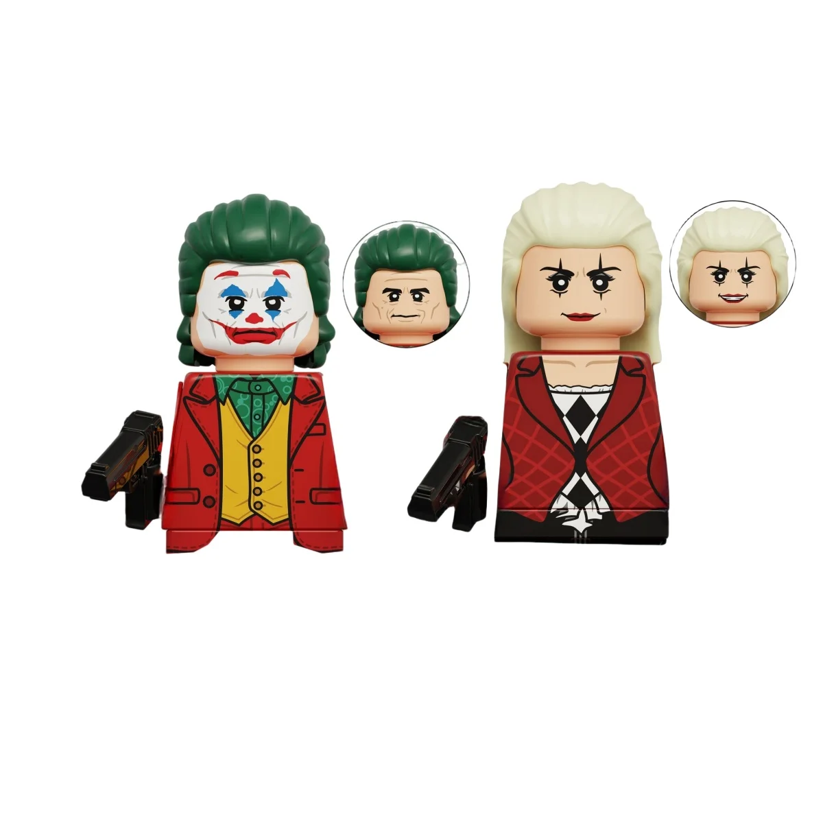 KDL830 аниме комиксы принц преступления фигурки кирпичи клоун игрушки блоки мини