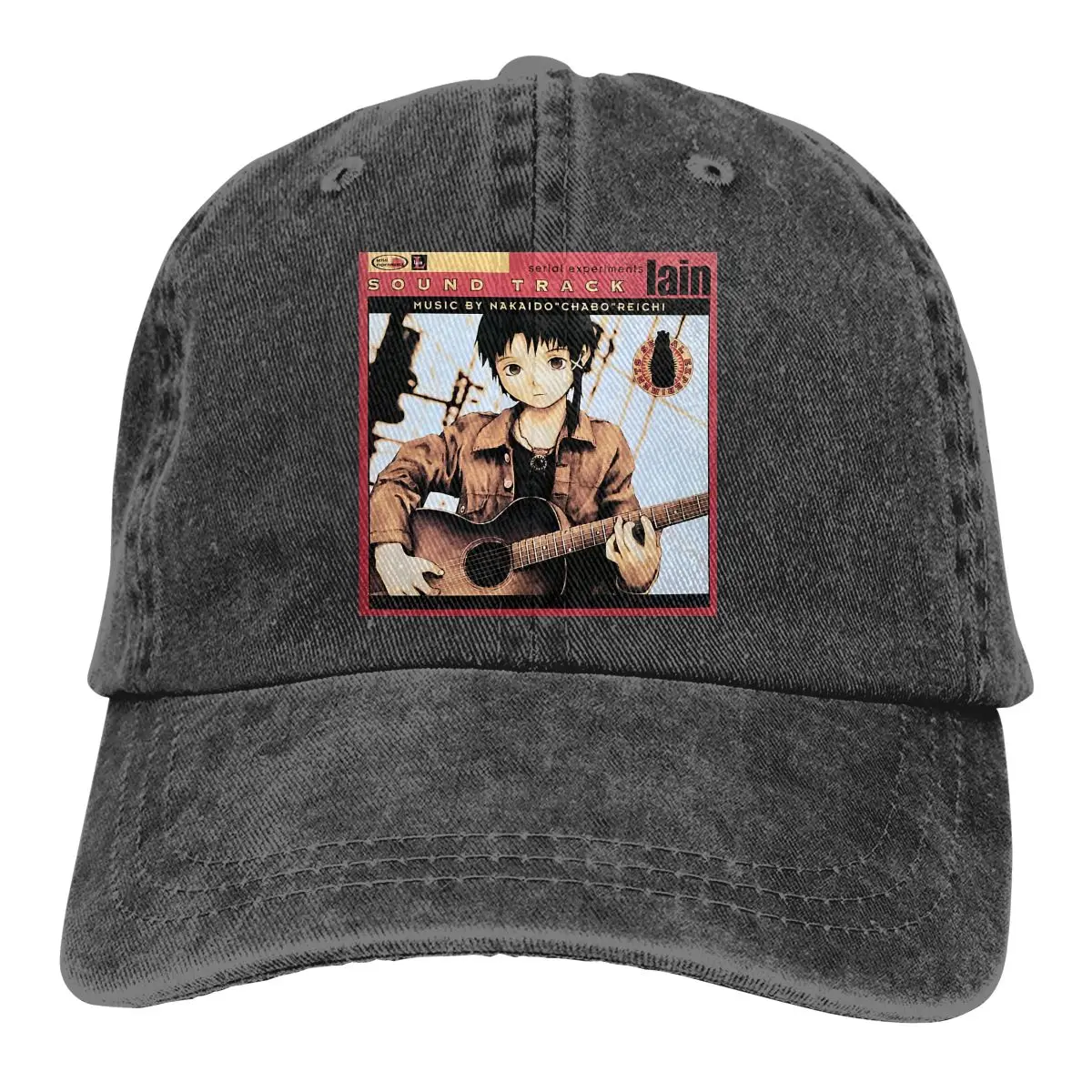 

Serial Experiments Lain Soundtrack Baseball Cap cowboy hat Peaked cap Cowboy Bebop Hats Men and women hats