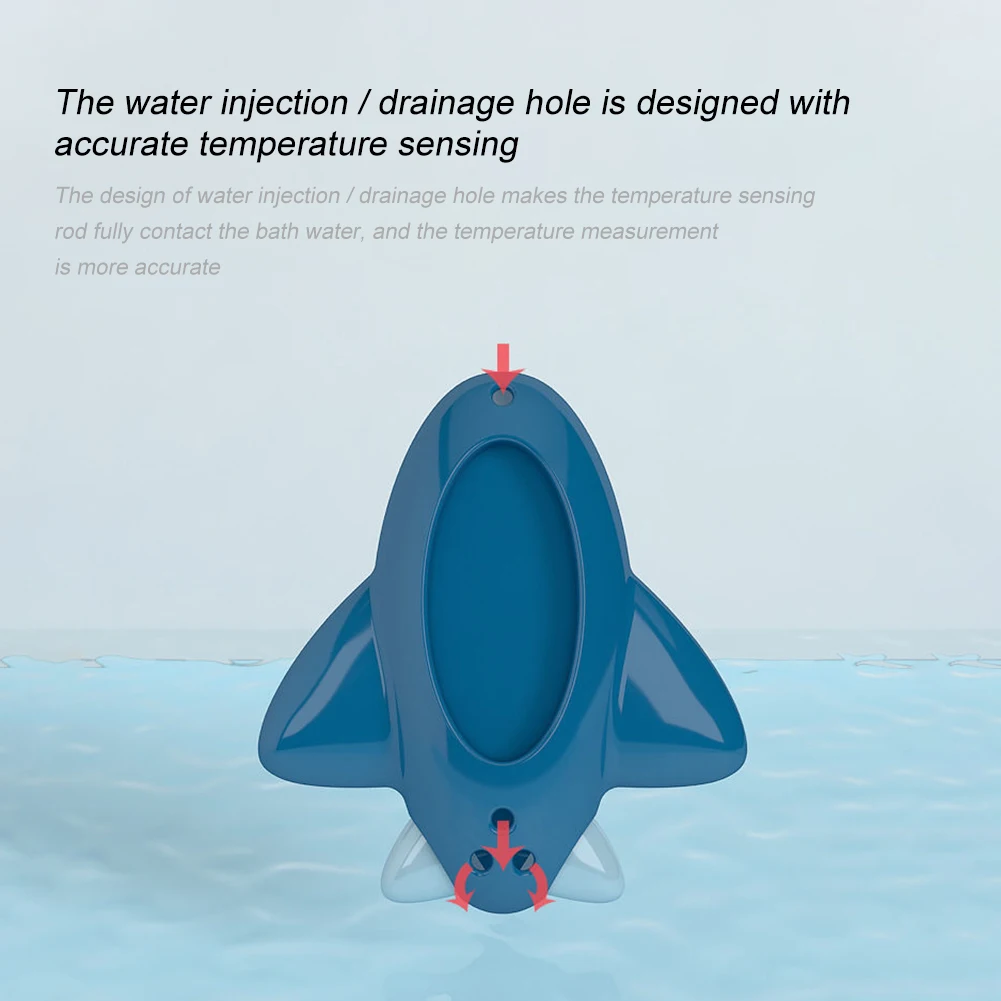 

Водонепроницаемый термометр для ванны в форме самолета