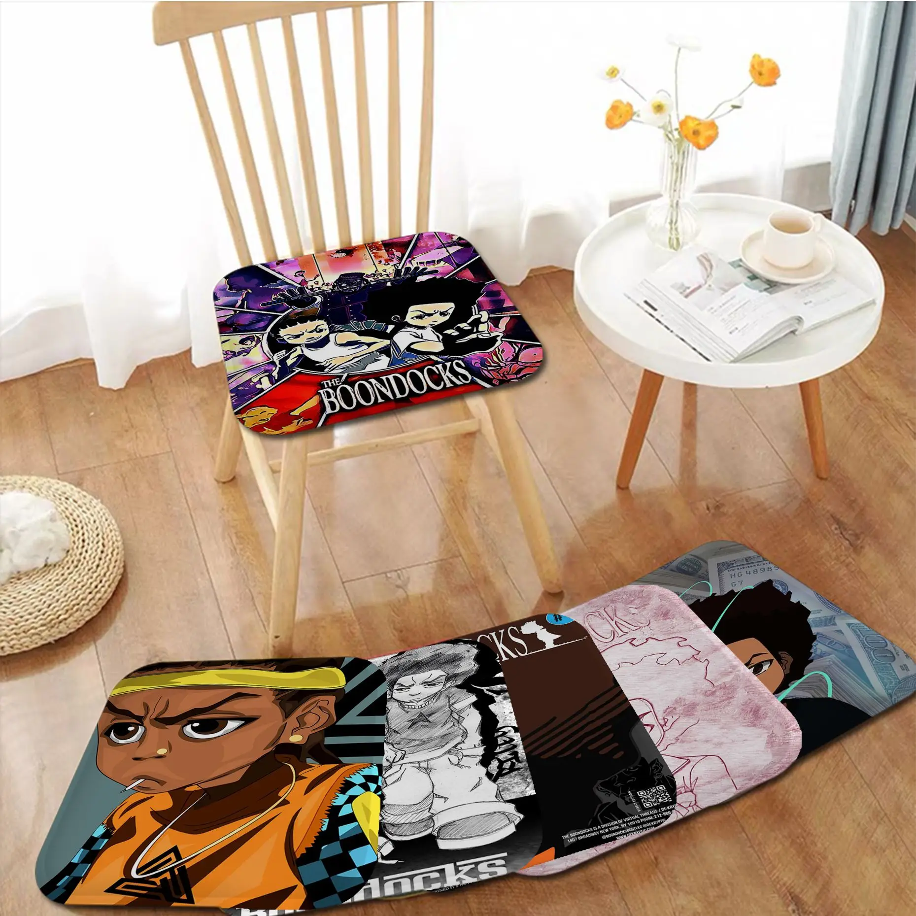 

Плюшевая подушка Huey Freeman, мягкая удобная подушка для спины, 50x50 см