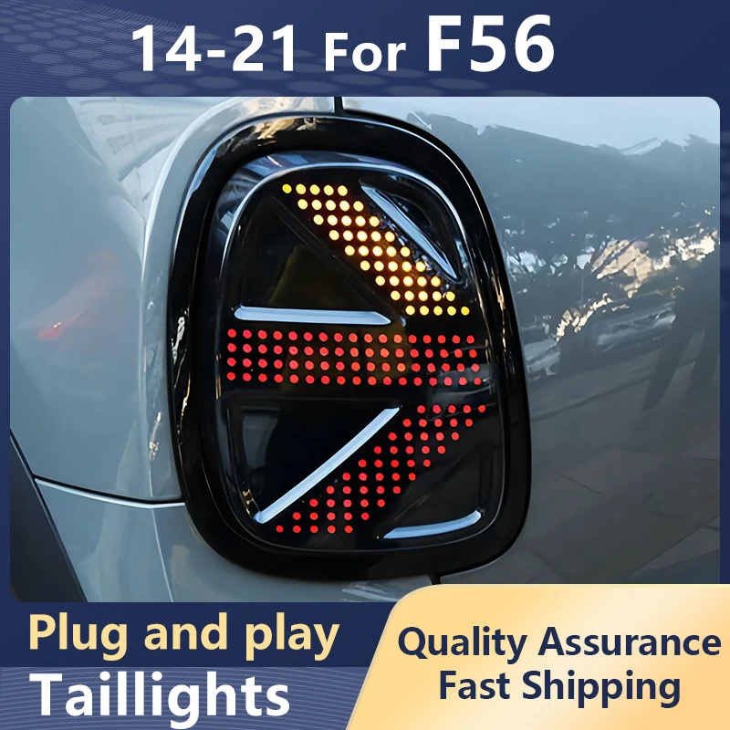 

Car Styling Taillights For BMW MINI F56 F57 2014-2021 LED DRL Turn Signal Lamp Brake Reverse Tail Lights Auto Accessories