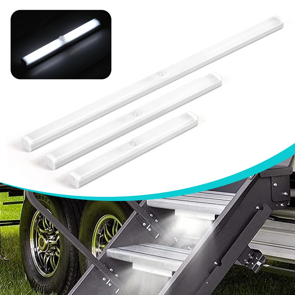 

2Pcs Motion Sensor Trunk Light Bar 6/14/20 LED Wireless LED Light Strip Magnetic Mount Night Light Bar For Motorhome Camper RV