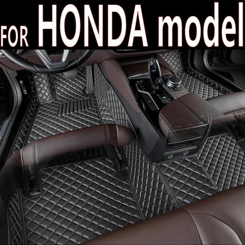 Автомобильные коврики для HONDA Shuttle URV Inspier XRV Clarity CRIDER City RidgelinePrelude 2doos BRV 2022 2023