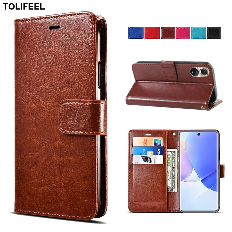 

Leather Flip Wallet Case For Huawei Nova 9 SE Nova9 Soft Silicone Magnetic Stand Phone Back Cover For Huawei Nova 9 Pro Coque