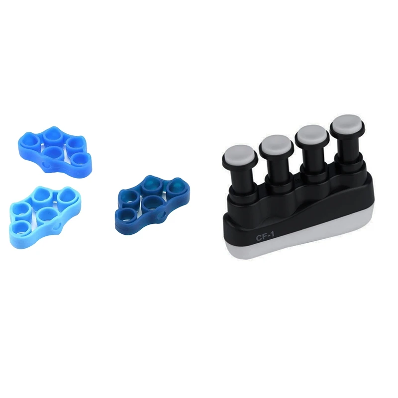 Hand Extensor & Finger Strengthener Tension Adjustable Hand Grip Exerciser