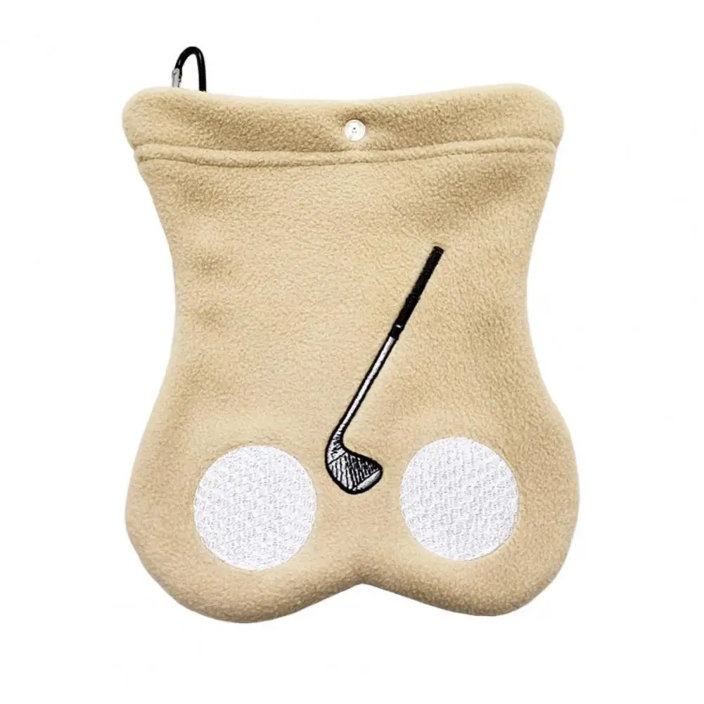 

Golf Ball Bag with Hook Large Capacity Pouch Storage Portable Protective Golf Tee Bag Golf Ball Organizer Golf Accessories