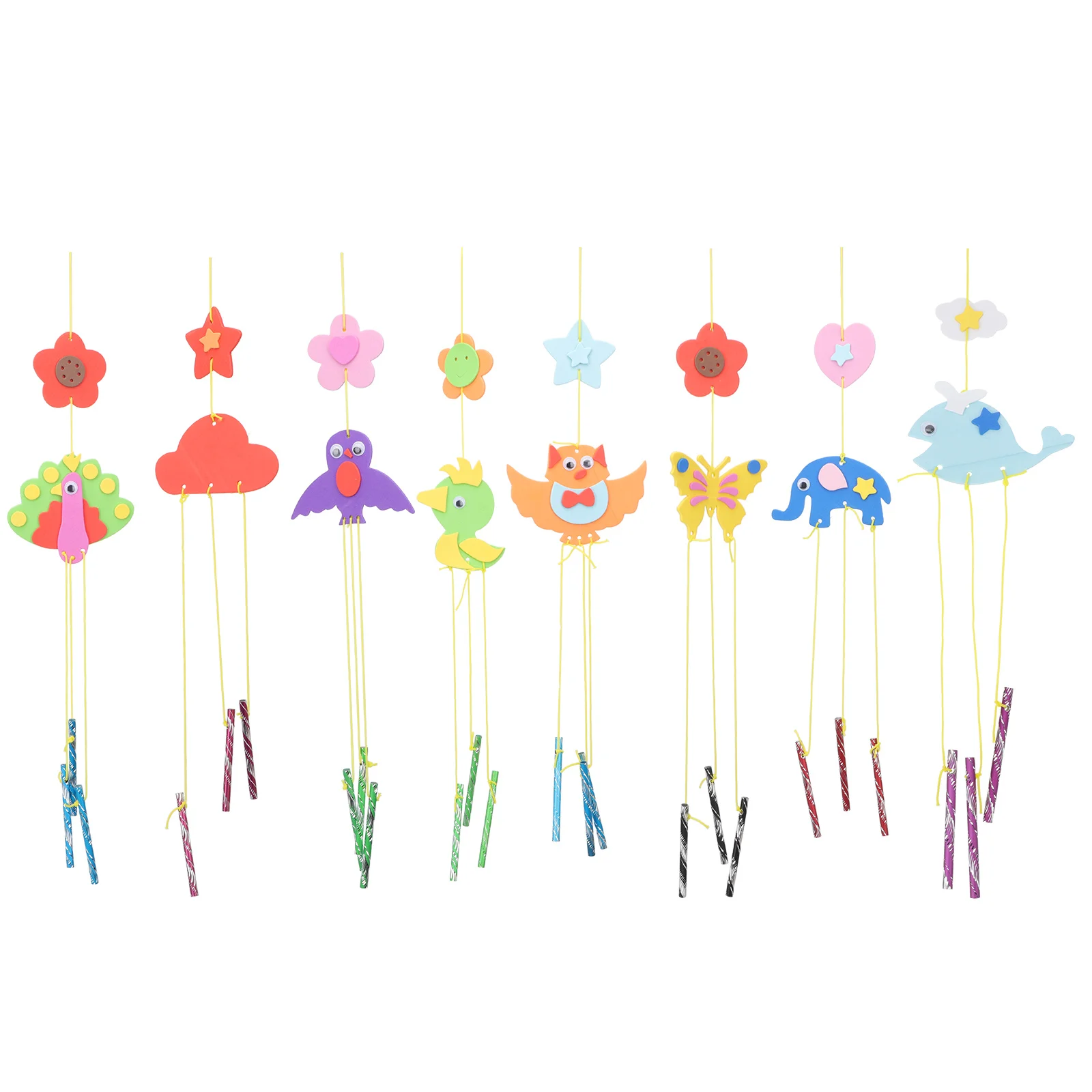 

8 шт. мультяшная вращающаяся мельница для сада декоративная вращающаяся ветряная мельница двор подвесная ветряная мельница