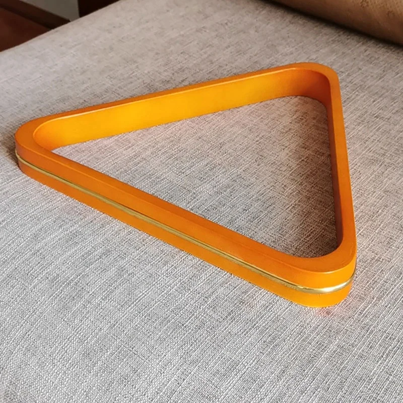 

Wooden Billiard Ball Rack Solid Triple-Cornered Rack Pool Ball Racks Triple-Cornered Billiard Racks Wooden 8 Ball Rack