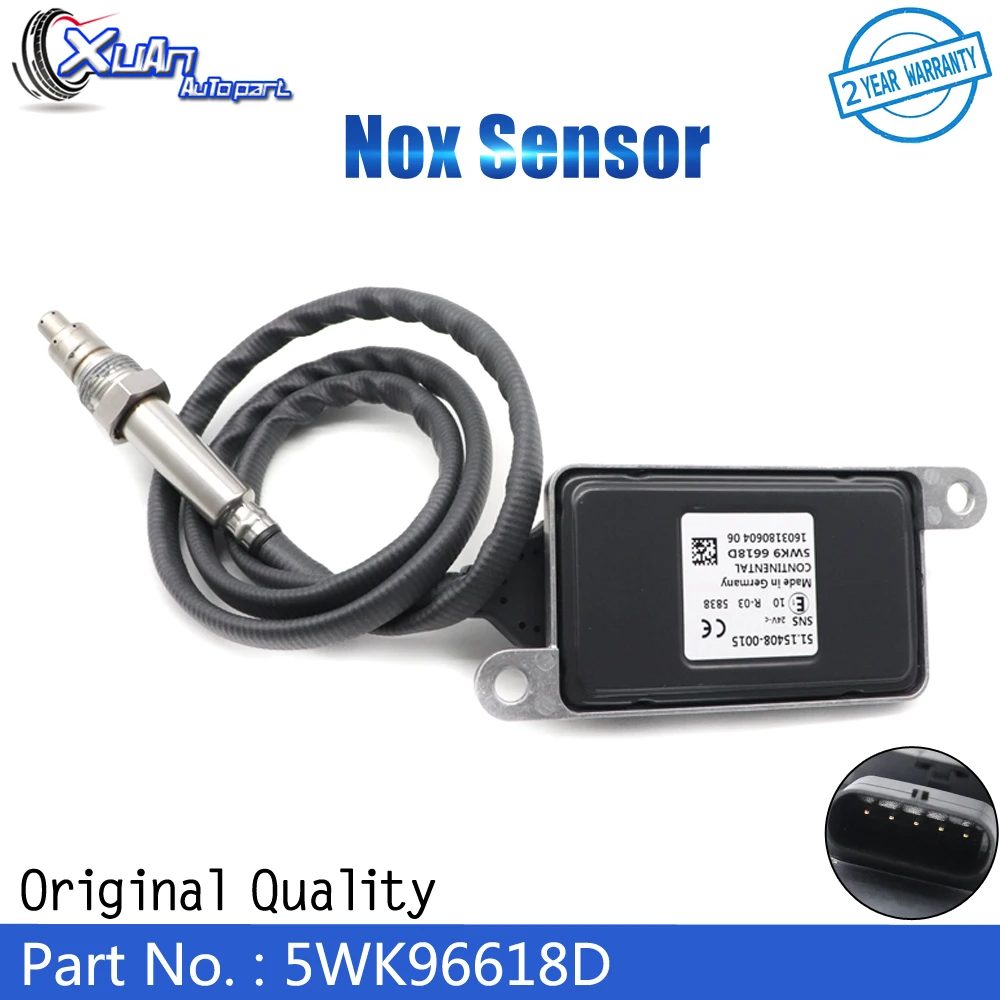 Новый азотный датчик XUAN лямбда оксид O2 для MAN TGA TGS TGX 5WK9 6618B 6618 B 5WK96618B 51154080015 5WK96618D -