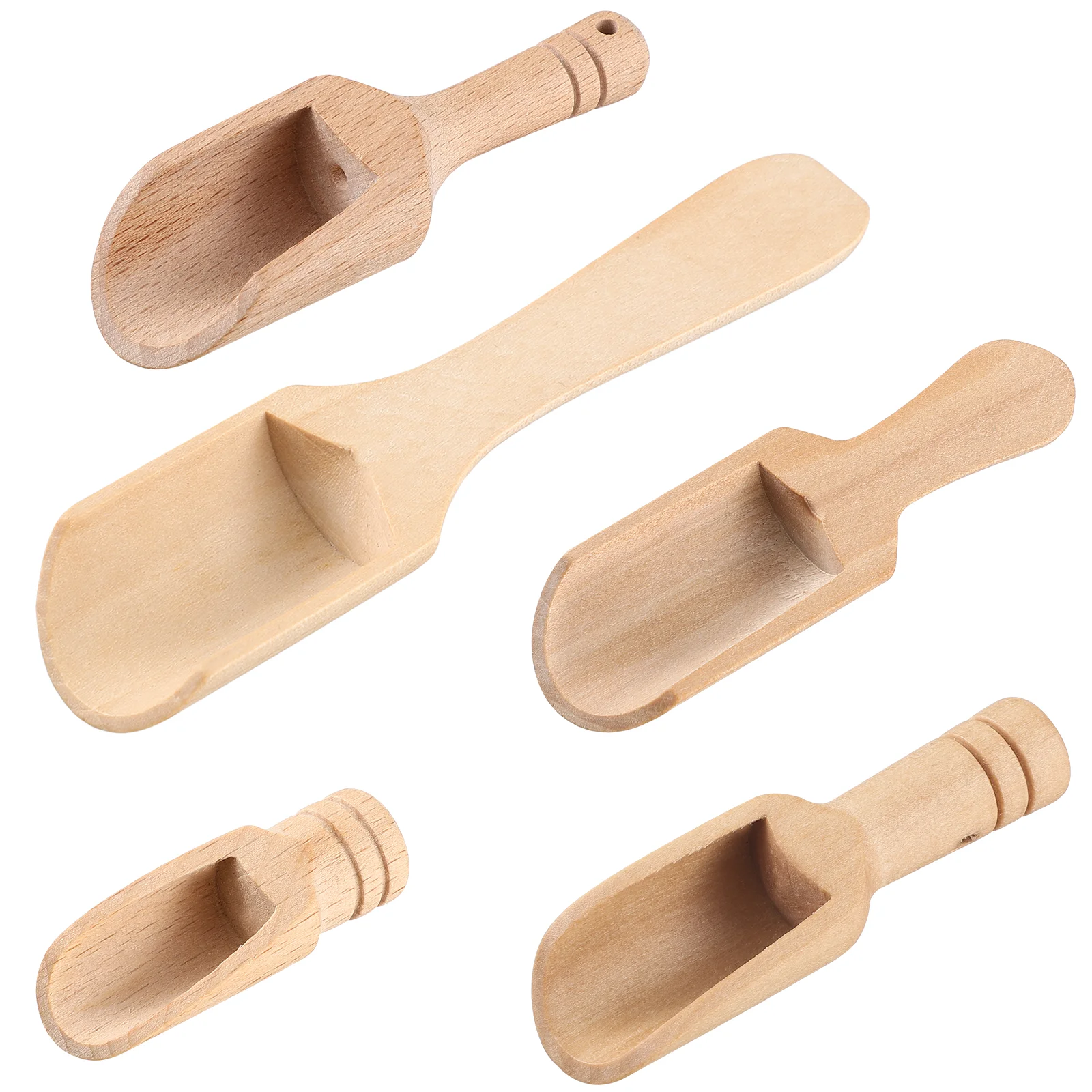 

Spoons Wooden Spoonsalt Mini Tea Scoop Measuring Milkcookingcandyleaf Coffee Ceramic Sauce Kitchen Ashing