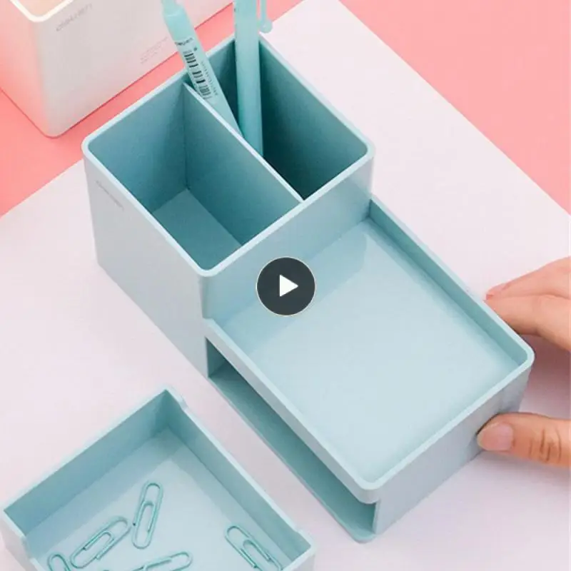 

Creative Pen Barrel Simple Pen Holder Fashion Multifunctional Desktop Storage Box Small Fresh