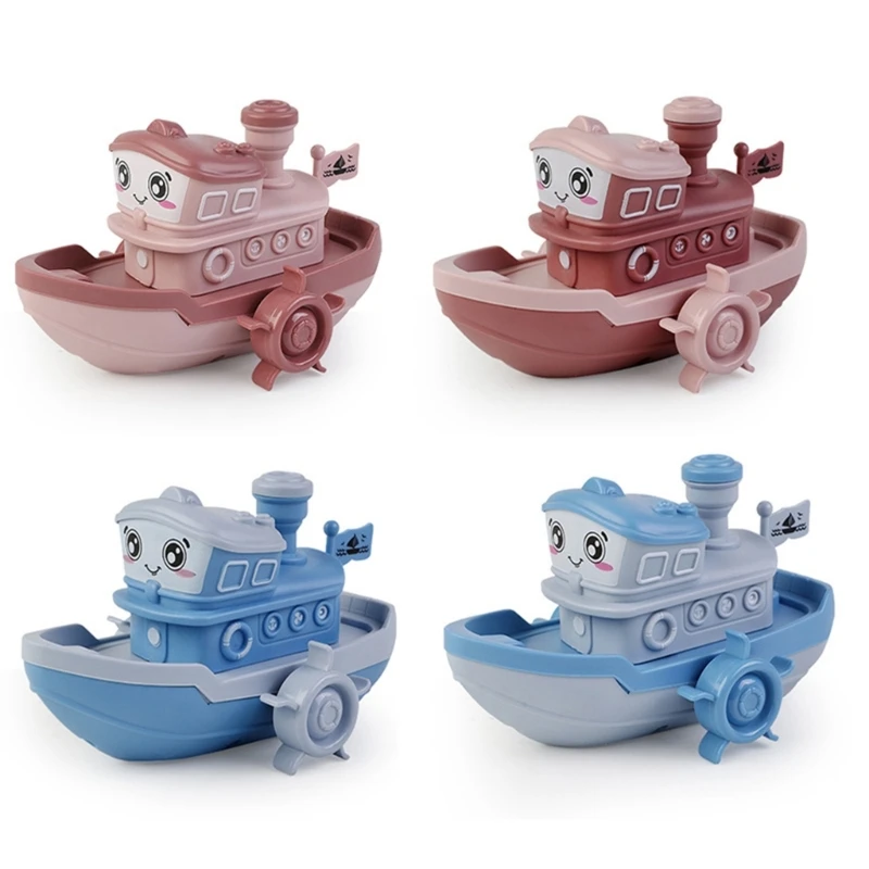 

Bath Toy Wind-up Bathtub Pool Water Parks Ship Toy for Toddlers Bathroom