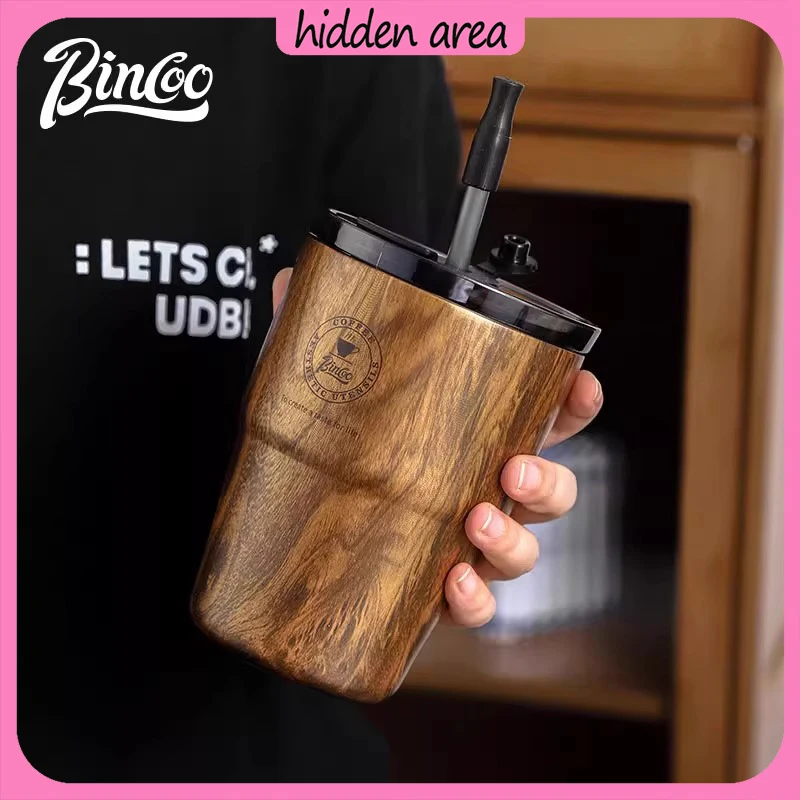 Кофейная чашка с текстурой древесины американская мужская и женская