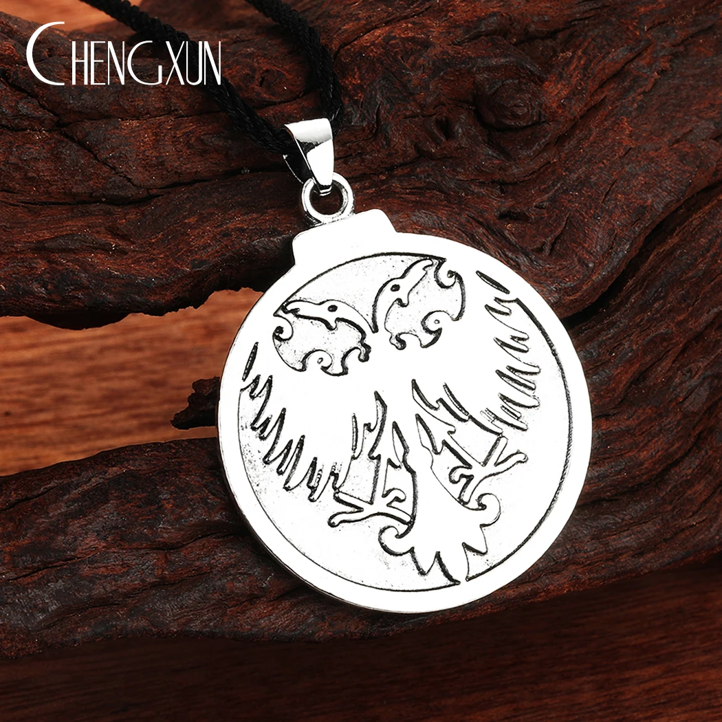 Двухсторонняя подвеска в виде орла венецианской династии для мужчин и женщин