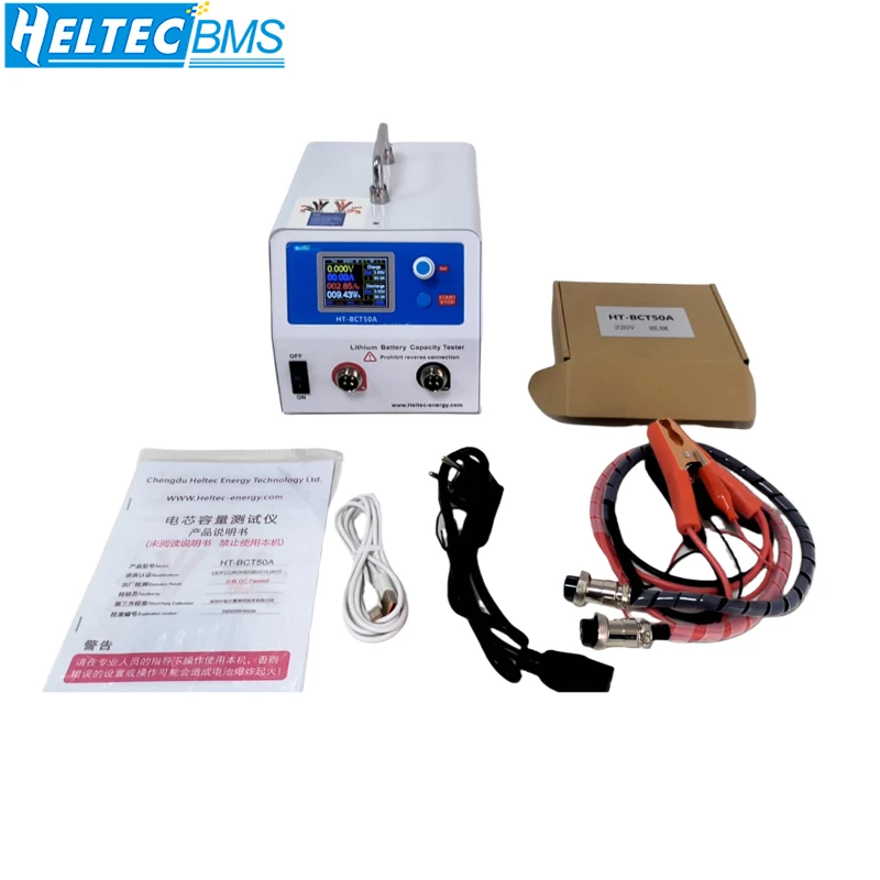 

Тестер емкости литиевых батарей Heltec High Current Power 50A