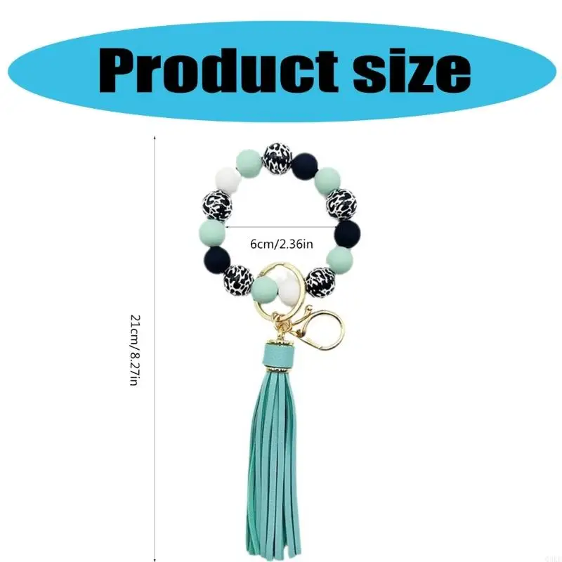 Q0KE BEAD BEARING BRACETE BRISTLET с милыми кисточками из бусинки для девушки