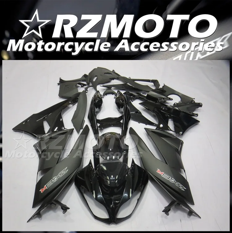 

Новый комплект обтекателей из АБС-пластика подходит для Kawasaki Ninja ZX-6R ZX6R 636 599 2009 2010 2011 09 10 11 12 черный комплект кузова