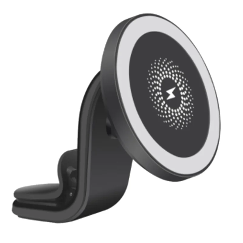 

Магнитное беспроводное автомобильное зарядное устройство, подставка для iPhone 12 Mini 12 Pro Max, Быстрое беспроводное зарядное устройство 15 Вт