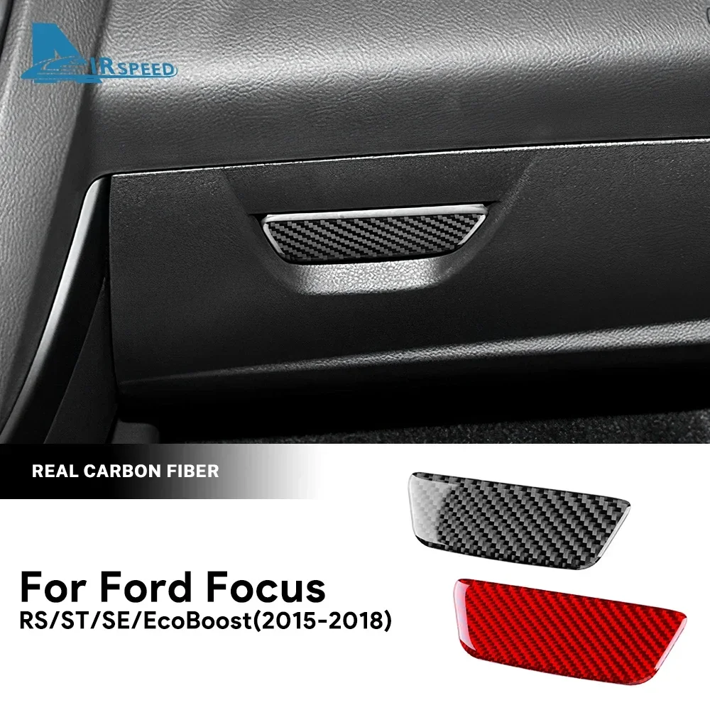 Настоящая мягкая наклейка из углеродного волокна для Ford Focus SE RS ST Ecoboost 2015 2016 2017 2018