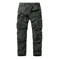 new camouflage pants mens cotton overalls multi pocket straight tactics cargo pants men joggers sweatpants trousers