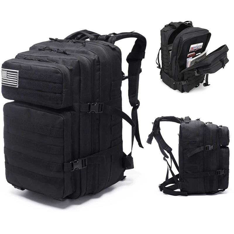 

Hunting Backpack Outdoor Military Rucksacks Tactical Sports Camping Hiking 50L 1000D Nylon Waterproof Trekking Backpack