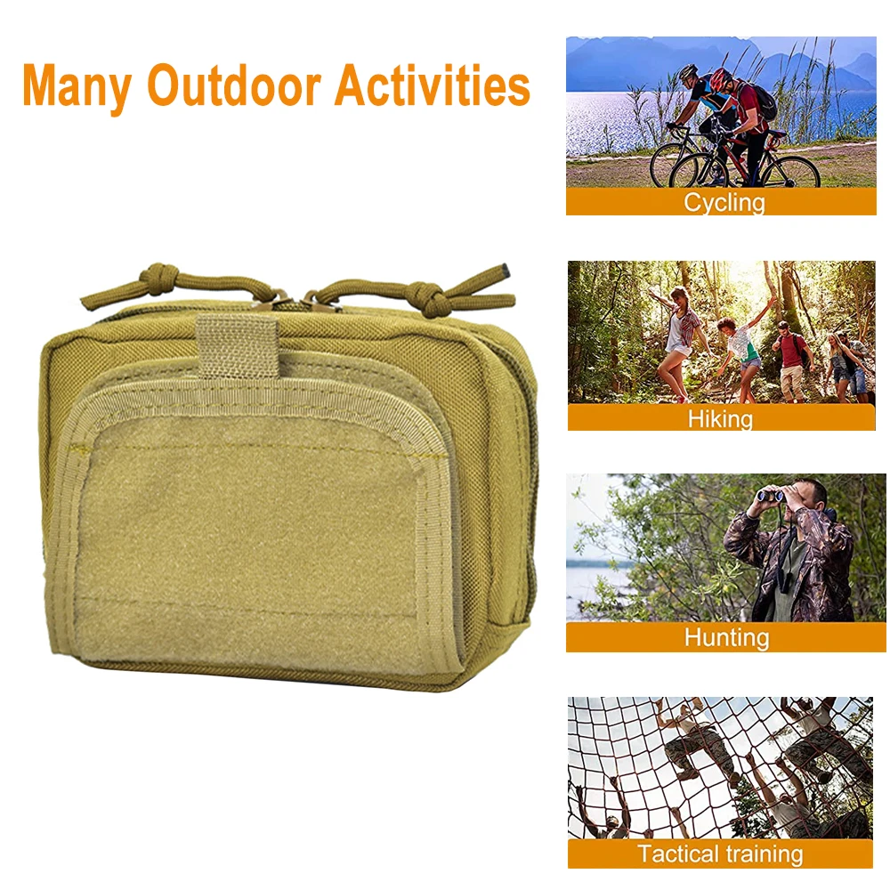 tactical molle utility pouch medical bag outdoor emergency bag hunting military edc pouch phone holder bag for hiking camping free global shipping