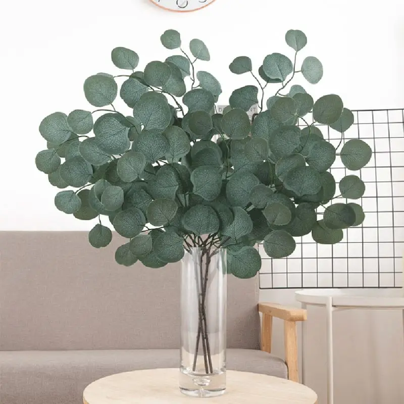 Искусственный Эвкалипт 60 См, Шелковый Цветок, Украшение Для Дома ...