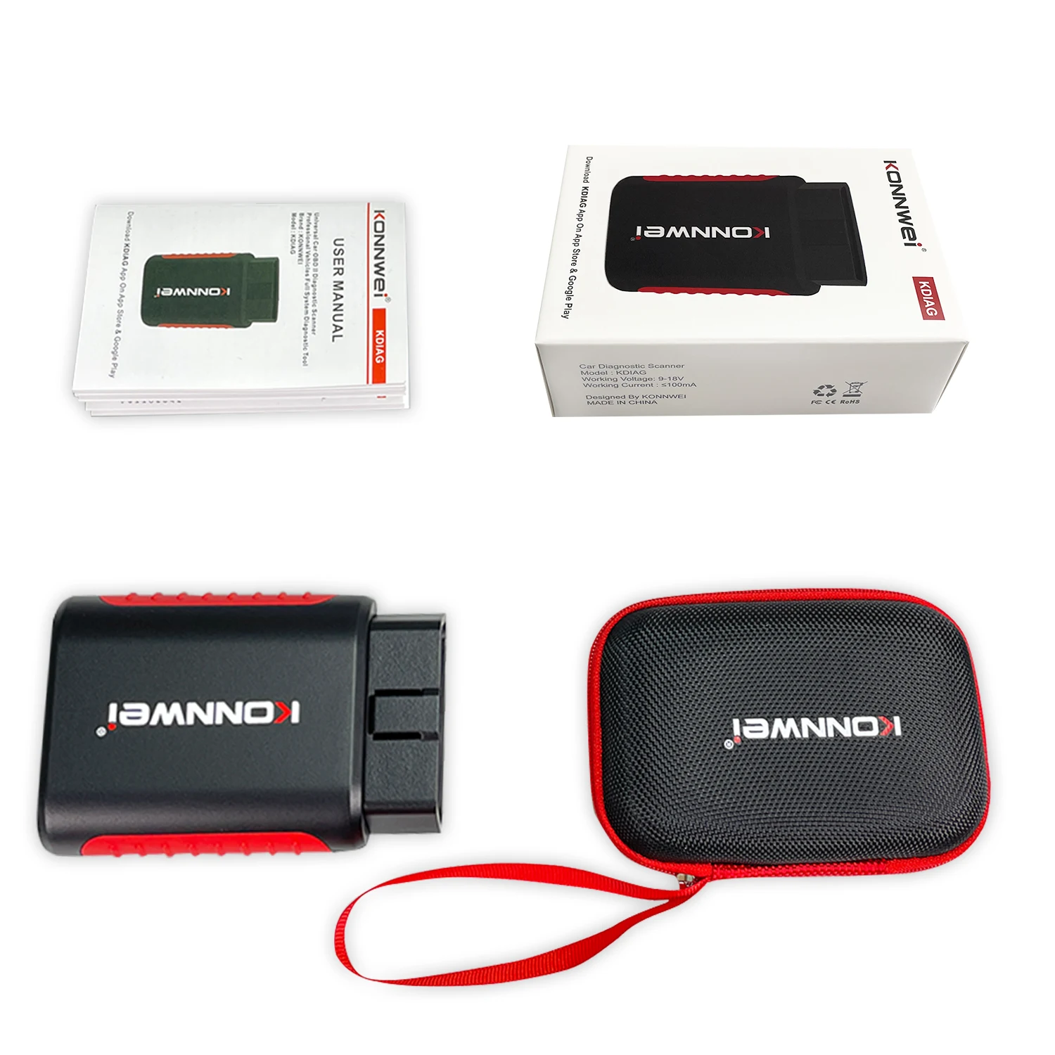 OBD-сканеры и диагностические инструменты для нескольких автомобилей Kdiag срочный