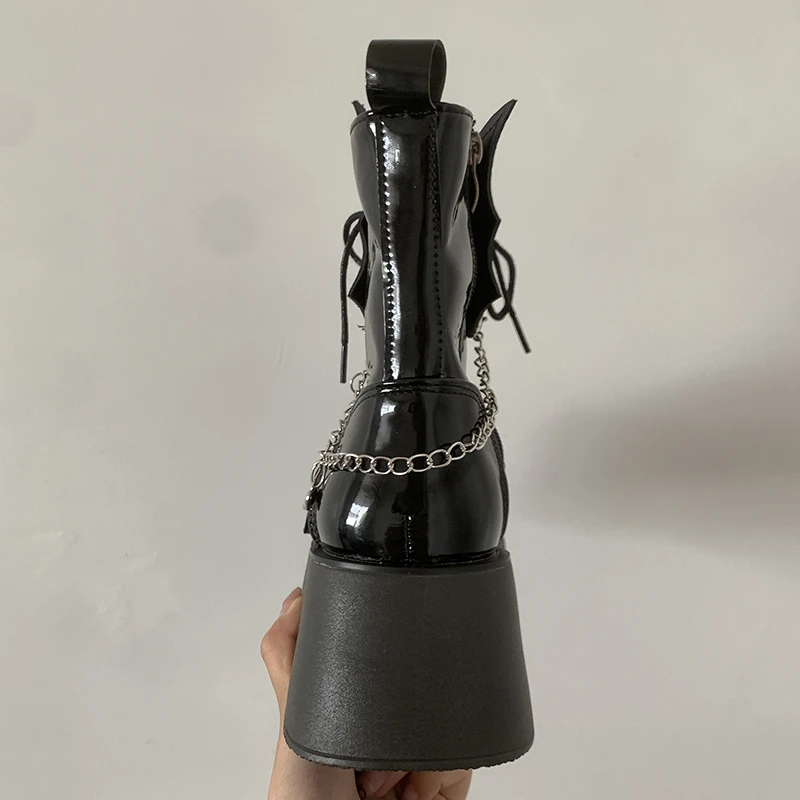 Повседневные женские ботильоны с заклепками новинка 2025 черные ботинки на