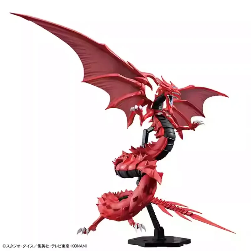 Фото Оригинальный Bandai Yu-Gi-Oh! Аниме-фигурка FRS EGYPTIAN GOD-SLIFER THE SKY DRAGON, модель для коллекционирования, подарок для детей, любителей игрушек и хобби №4
