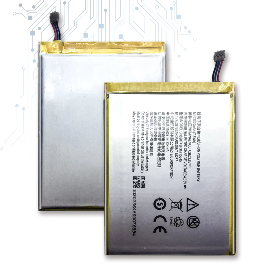 LI3823T43P3h715345 для ZTE Grand S Flex/для MF910 MF910S MF910L MF920 MF920S аккумулятор 2300 мАч |