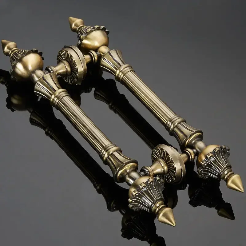 1 шт. Qinggu медная дверная ручка для отеля европейская антикварная деревянная вилла