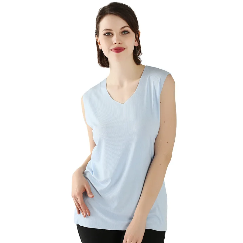 Fdfklak Plus Size Women's Pajama New Loose Ladie Sleep Tops Cotton Comfortable One Piece Sleepwear Sexy Bottoming Shirt XL-7XL