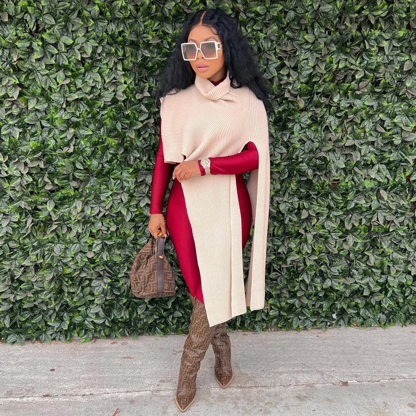 Рисунок 3 - Модный вязаный пуловер