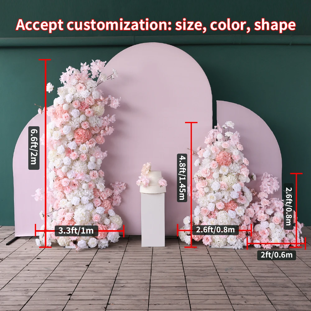 Розовая белая роза гортензия Цветочная композиция для фотографий декор свадьбы